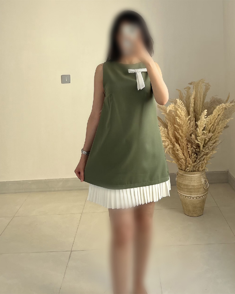 پیراهن زنانه کوتاه لطیف